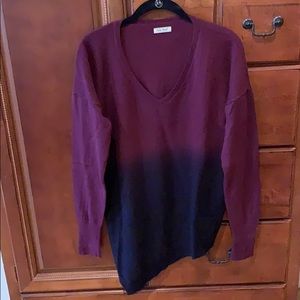Lucky brand 2 tone sweater